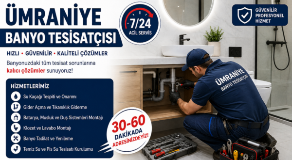 Ümraniye Banyo Tesisatçısı