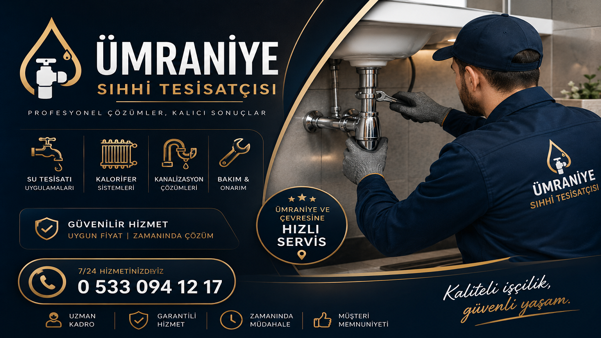 Ümraniye Sıhhi Tesisatçı