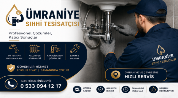Ümraniye Sıhhi Tesisatçısı